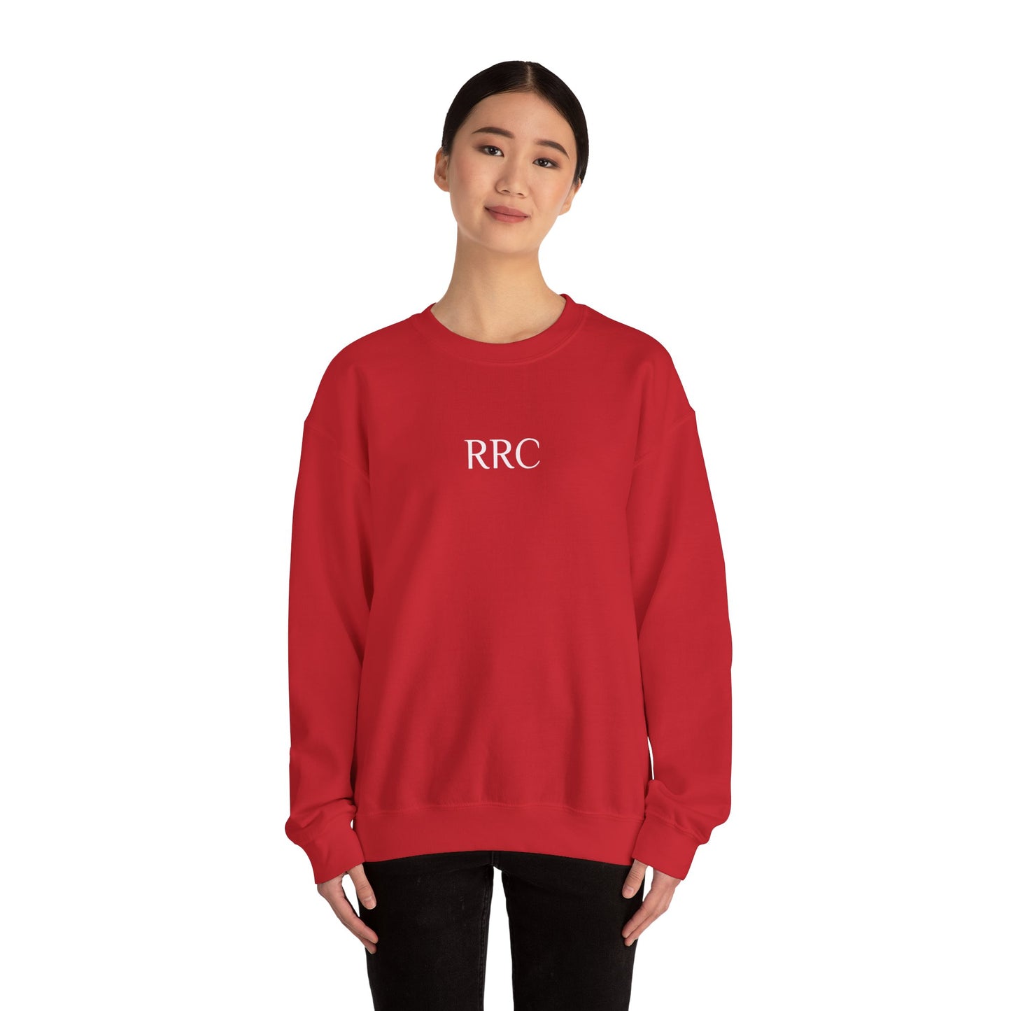 Inspirational Unisex Crewneck Sweatshirt - RRC | Defeat Only Exists If You Accept It