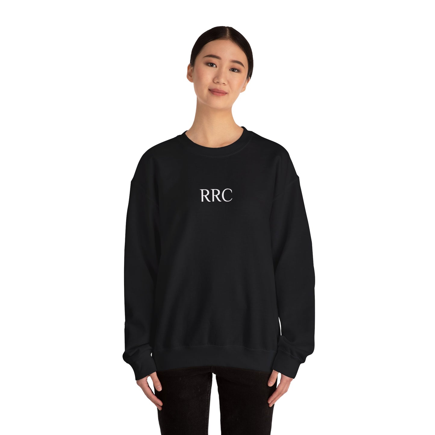 Inspirational Unisex Crewneck Sweatshirt - RRC | Defeat Only Exists If You Accept It