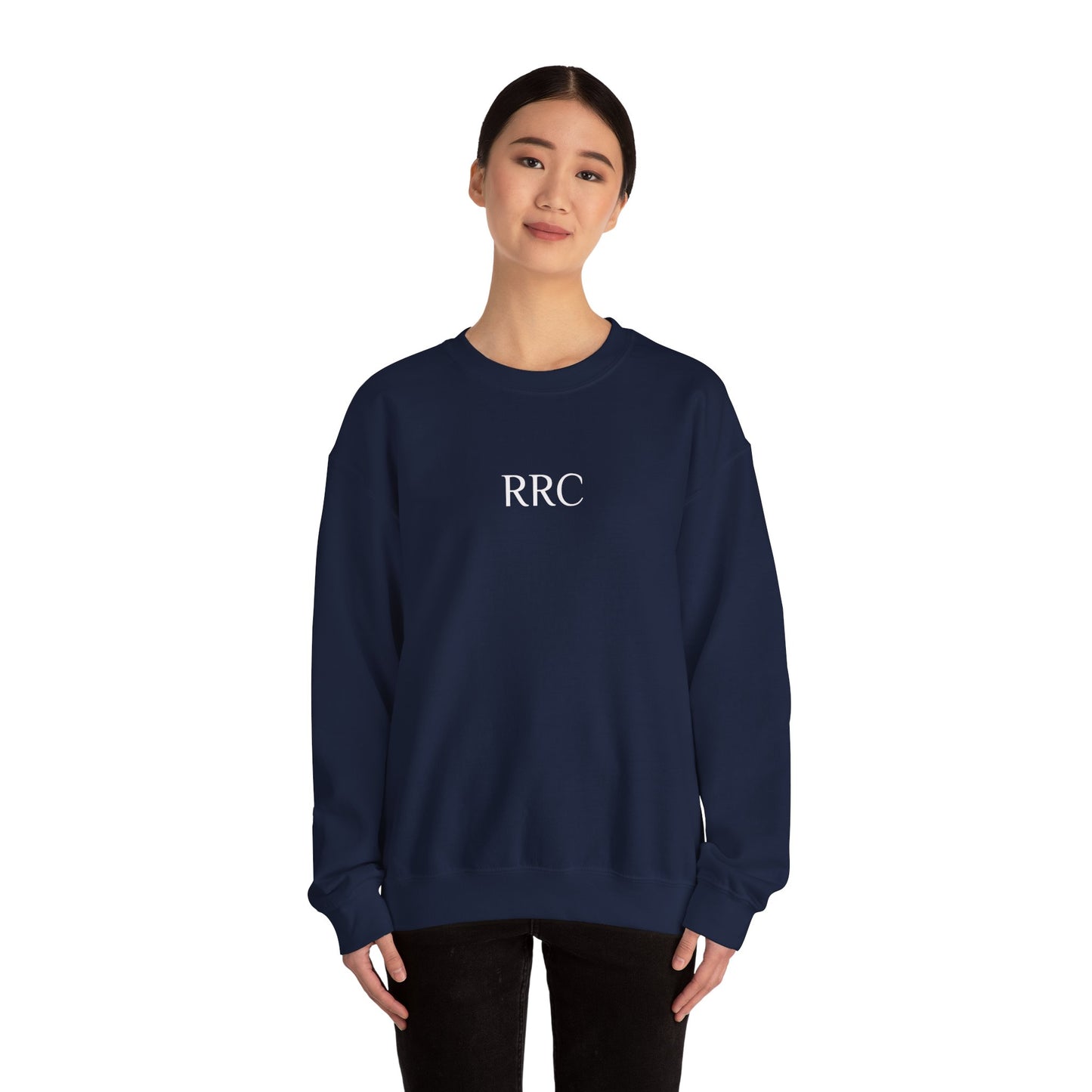 Inspirational Unisex Crewneck Sweatshirt - RRC | Defeat Only Exists If You Accept It